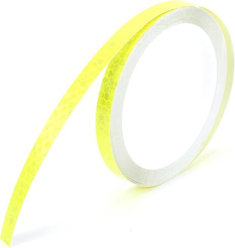Reflective Stickers for, Motorcycle & Car-Hexagonal Pattern Luminous Strip Tape, DIY Decoration, Safety Accessories in Saudi Arabia