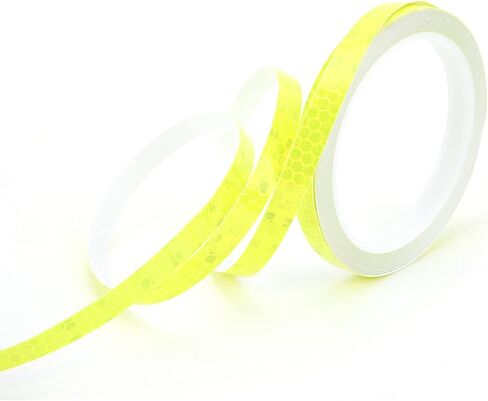 Reflective Stickers for, Motorcycle & Car-Hexagonal Pattern Luminous Strip Tape, DIY Decoration, Safety Accessories in Saudi Arabia