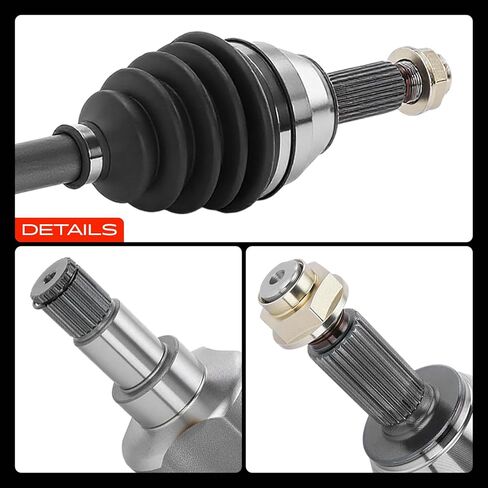 A-Premium CV Axle Shaft Assembly Compatible with Ford & Lincoln Models - F150 2015-2020, Expedition 2019-2021, Navigator 2018-2021, 4WD with Standard Suspension Only - Front Left Driver Side in Saudi Arabia