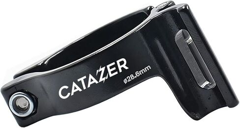 Road or Mountain Bike Bicycle Front Derailleur Adjustable Braze On Adapter for Clamp 28.6mm/31.8mm/ 34.9mm - Compatible with Shimano Sram in Kuwait