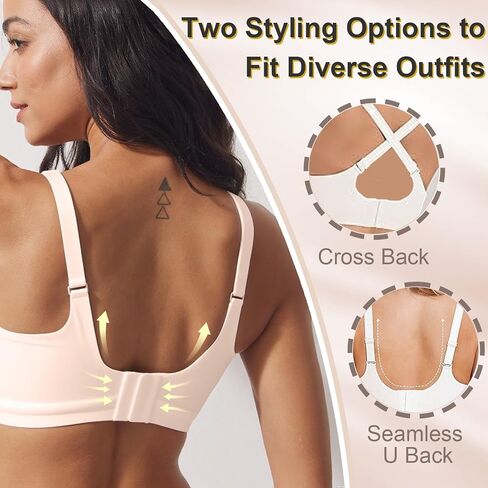 Jelly Wireless Push Up Bra,Seamless Full Coverage Buttery Soft T-Shirt Bra for Everyday Wear in Saudi Arabia