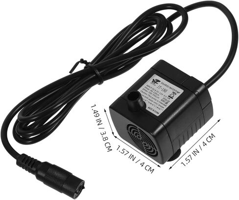 STOBAZA 12v Small Dc Water Pump for Pool Draining Fountain Pumps Rotor for Pet Water Dispensers Stable Performance in Saudi Arabia