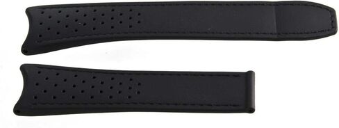 RaymondWeil Men 22mm Black Rubber Freelancer Watch Band Strap I2.16 2760 in Saudi Arabia