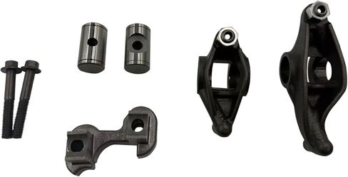 6 Pcs Rocker Lever Assembly w/Steel Socket Retainer Compatible with 1999-2018 Dodge Ram 2500 3500 4500 5500 ISB 5.9L/6.7L Cummins Rocker Arms 4995602, 3941928, 4928698, 4995603, 4995605 in Kuwait
