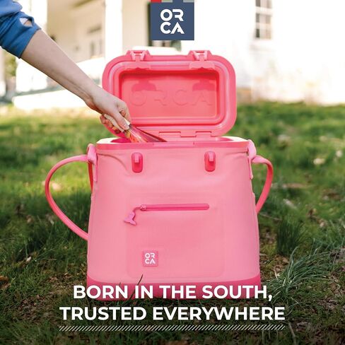 ORCA Wander Tote Cooler | حقيبة معزولة بدرجة الحرارة تحافظ على المشروبات باردة طوال اليوم، مثالية للشاطئ والمنتزه والمشي لمسافات طويلة والنزهات والمزيد in Kuwait