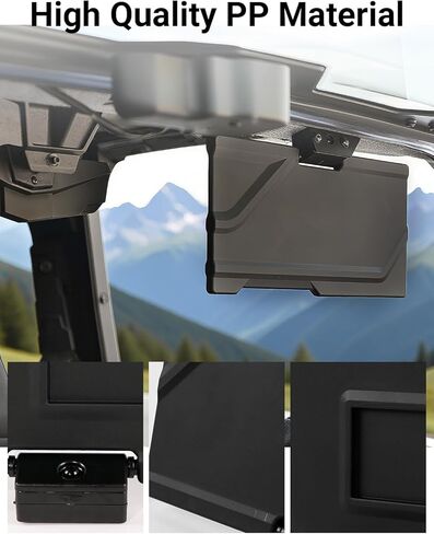 واقي من الشمس لملحقات Polaris Xpedition XP/XP 5/ADV/ADV 5 2024+، درع مانع للشمس قابل للتعديل يحمي من الأشعة فوق البنفسجية وهج الثلج للعمى من أجل قيادة آمنة، استبدال امتداد الواقي #2891239 in Saudi Arabia