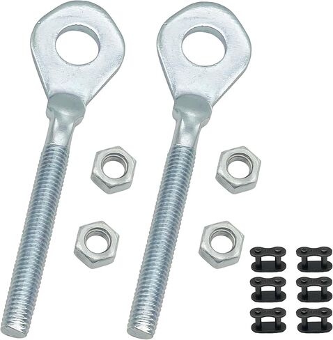 12mm Rear Chain Axle Adjuster Adjusters M8 for Coleman B200 Mini Bike 50cc 70cc 90cc 110cc 125cc 250cc Buyang TaoTao Coolster Kazuma ATV 4 wheeler Quad Dirt Bike in Saudi Arabia