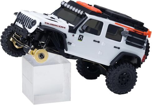 DJX 6.5g SCX30 مفاصل توجيه نحاسية لسيارة الزاحف المحورية SCX30 1/30 RC (ذهبي) in Saudi Arabia