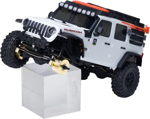 DJX 6.5g SCX30 مفاصل توجيه نحاسية لسيارة الزاحف المحورية SCX30 1/30 RC (ذهبي) in Saudi Arabia