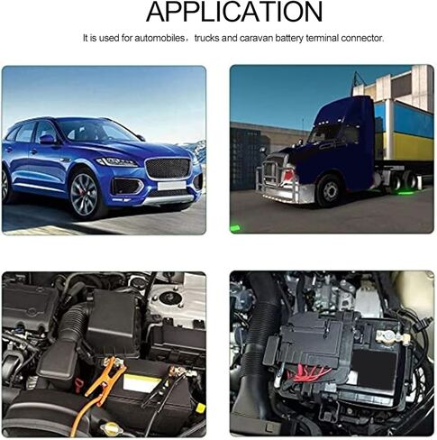 10 أزواج من موصلات المشابك الطرفية لكابل البطارية مناسبة لنيسان، موصلات المشابك الطرفية لكابل البطارية سلبية وإيجابية للقوارب والسيارات RV البحرية والشاحنات والشاحنات in Kuwait