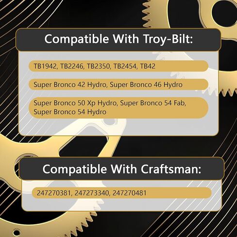 717-05225C Steering Gear Segment - 16" Mower Steering Replacement for Cub-Cadet, Craftsman, Troy-Bilt & MTD Riding Lawn Mowers,Replace#717-05225, 717-05225A, 717-05225B in Kuwait
