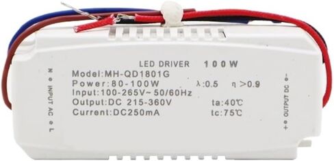 1 قطعة AC100-265V تيار مستمر LED سائق DC5.4-360V LED سائق 250mA مصدر إمداد بالتيار المستمر 2-5 واط 4-7 واط 8-12 واط 13-18 واط 80-100 واط (2-5 واط) in Saudi Arabia