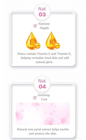 NancyTree Rose Flower Semi-Gel Mask -8 Sheet Premium Hydrating set in Saudi Arabia