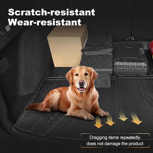 AOMSAZTO Cargo Mat and Backrest Mat Compatible with BMW X5 2019-2026 ONLY 5 Seats (Non 45e & 7-Seats Models): TPE All Weather Protection Car Cargo Liner Trunk Liner for BMW X5 G05 Accessories in Saudi Arabia