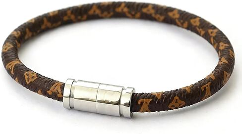 سوار نحيف بنمط عتيق مع مشبك مصقول، سوار معصم كاجوال للجنسين للارتداء اليومي والهدايا in Kuwait