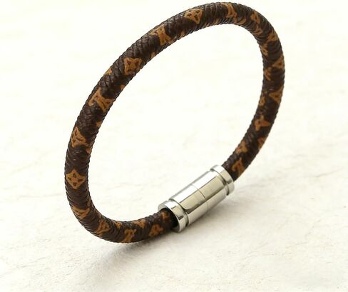 سوار نحيف بنمط عتيق مع مشبك مصقول، سوار معصم كاجوال للجنسين للارتداء اليومي والهدايا in Kuwait