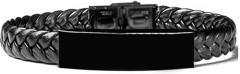 Military Bracelets for Men Veteran Gifts - Engraved Christian Wristband Personalized for Army Navy Marines Air Force in Saudi Arabia