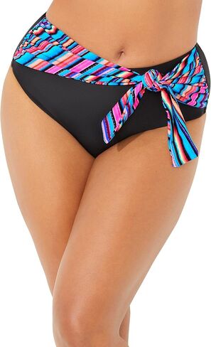 Swimsuits For All Women's High Waist Sash Bikini Bottom (Plus in Saudi Arabia
