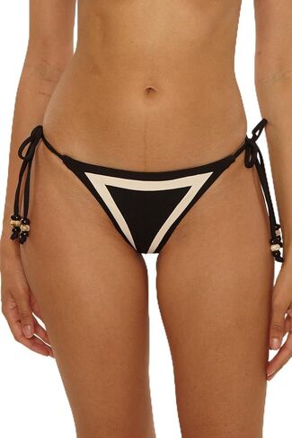 Becca Women's Coast Line Tie Side Bikini Bottom, Cheeky Coverage, Swimwear Separates for Women in Saudi Arabia