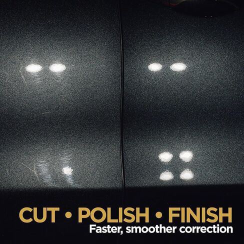 URO-Fiber Microfiber Car Buffer Polisher Pads for Buff and Shine, 6 Inch Polisher Dual Action Buffing Tool for Cutting, Polishing Pad & Finishing, Durable Foam Car Polish Detailing Supplies (692mfp) in Saudi Arabia