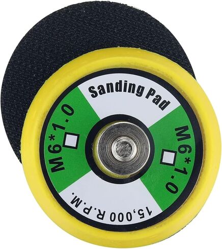 2" Hook and Loop Backing Pad for Polisher M6 Threads, Universal Mini Air Sander Backing Plate for Sanding Polishing Buffing (2Pcs 2in) in Saudi Arabia