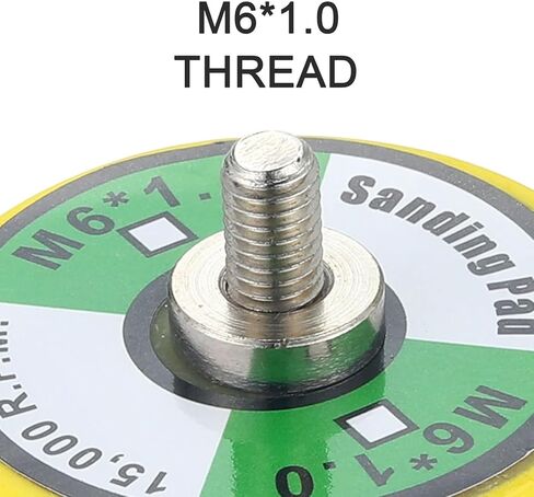 2" Hook and Loop Backing Pad for Polisher M6 Threads, Universal Mini Air Sander Backing Plate for Sanding Polishing Buffing (2Pcs 2in) in Saudi Arabia