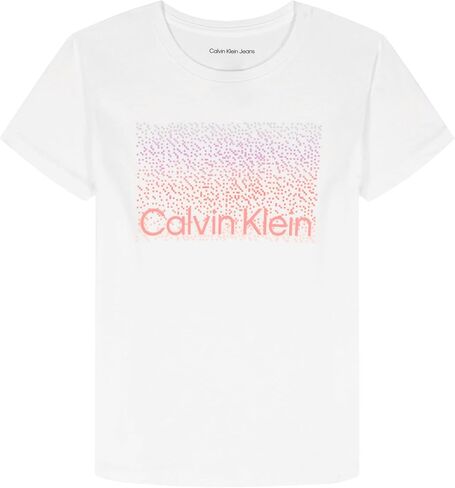 Calvin Klein Girls' Short Sleeve T-Shirt, Soft & Comfortable in Saudi Arabia
