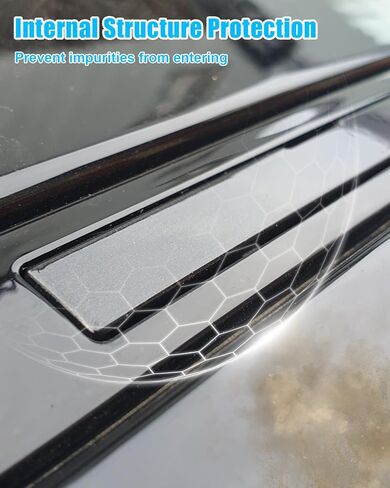 Plastic Roof Rails Rack End Cover Shell Compatible with Toyota RAV4 XA50 2019-2024, Roof Rail End Protection Caps, 4PCS in Kuwait