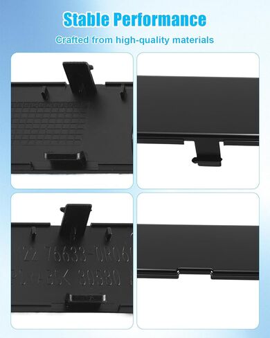 Plastic Roof Rails Rack End Cover Shell Compatible with Toyota RAV4 XA50 2019-2024, Roof Rail End Protection Caps, 4PCS in Kuwait