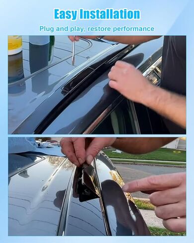 Plastic Roof Rails Rack End Cover Shell Compatible with Toyota RAV4 XA50 2019-2024, Roof Rail End Protection Caps, 4PCS in Kuwait