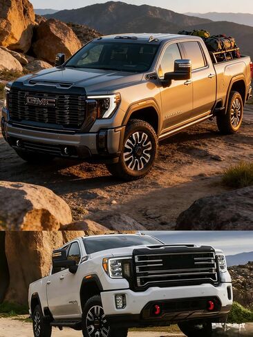 أغطية خطاف السحب لـ 2020-2026 GMC Sierra 2500/3500 HD، غطاء وصلة سحب مخصص خطافات سحب أمامية متوافقة مع ملحقات GMC Sierra 2500/3500 HD 2020-2026 (أحمر) in Kuwait