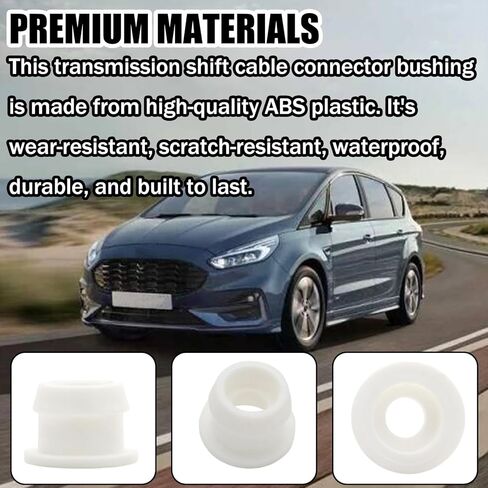 2 قطعة طقم جلبة كابل ناقل الحركة لسيارة Ford Edge Fusion Escape Transit Connect C-Max، مجموعة إصلاح جلبة كابل نقل الحركة والعتاد استبدال OEM #DG9Z-7K340-A KV6Z-7K340-A in Kuwait
