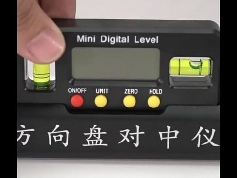 Car Steering Wheel Level Alignment Tool, Digital Steering Wheel Level, Diameter Range 19-37cm, ±90° Electronic Positioning, for Cars Repair in Kuwait