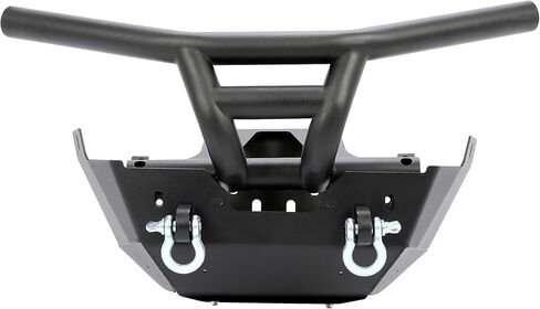 Front Bumper Brush Guard Compatible with 64" & 72" 2017+ Can-Am Maverick X3 900/ MAX/X/DS/RS/MR/Turbo/Turbo R/Turbo RR Models FB-CA-X3-001-00 W/2 X D-Ring Steel Winch Ready Grill Grille Guard in Saudi Arabia