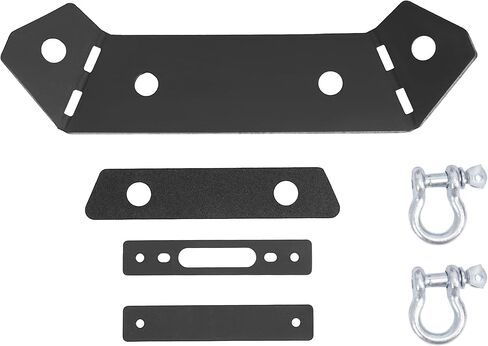 Front Bumper Brush Guard Compatible with 64" & 72" 2017+ Can-Am Maverick X3 900/ MAX/X/DS/RS/MR/Turbo/Turbo R/Turbo RR Models FB-CA-X3-001-00 W/2 X D-Ring Steel Winch Ready Grill Grille Guard in Saudi Arabia