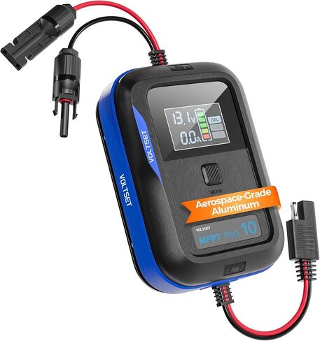 جهاز التحكم بالشحن الشمسي Voltset MPPT: IP65 مقاوم للماء - شاشة عرض لبطارية ليثيوم الرصاص الحمضية Gel AGM LiFePO4 - تستخدم في مقطورة شاحنة التخييم البحرية RV (نموذج جديد لجهاز التحكم بالشحن بالطاقة الشمسية MPPT) in Kuwait