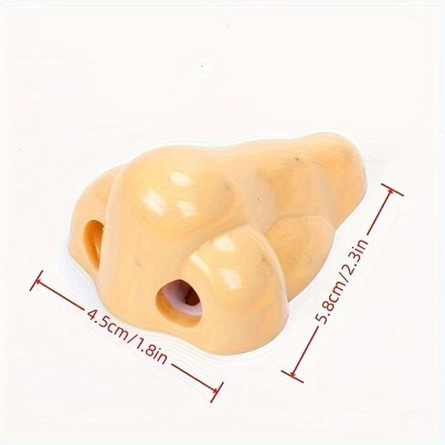 2PCS Nose Shaped Pencil Sharpener 2 Pack Novelty Plastic Compact Easy Clean School Classroom Supplies Gag Gift Teacher Reward, 2PCS in Saudi Arabia