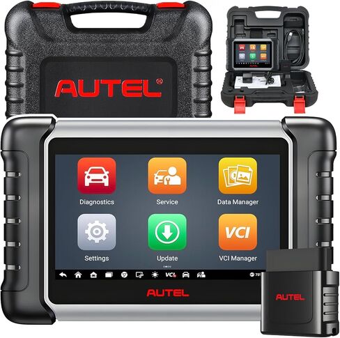 Autel Scanner MaxiCOM MK808Z-BT: Same As MK808BT Pro, 2024 Android 11 Bidirectional Scan Tool with 28+ Services, MK808S & MX808S & MK808 Upgraded, Bluetooth OBD2 Scanner Support BT506 & FCA AutoAuth in Kuwait