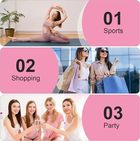 Teaaha Pink Leg Warmers for Women, 80s Ribbed Knit Neon Dance Sports Yoga Accessories Legs Warmer Y2K Winter Leg Warmers Socks in Saudi Arabia