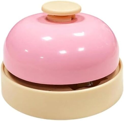 Desk Bell for Service, Pet Training Bells Doorbells Cats Dinner Door for Potty Training Communication Device Training, Pink in Saudi Arabia
