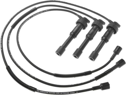 ENA Set of 6 Iridium Spark Plug with Wire Set Compatible with Hyundai Kia Santa Fe XG350 Amanti 2003 2004 2005 2006 3.5L in Saudi Arabia