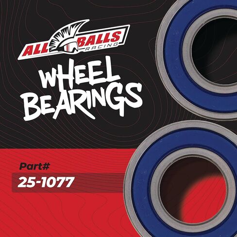 All Balls Racing Wheel Bearing Seal Kit 25-1077 Compatible with/Replacement for Honda CB1000 1994-1995, CB750 Nighthawk 1991-2003, CBR1000F 1987-1988, VT600CD2 1999-2000 in Saudi Arabia
