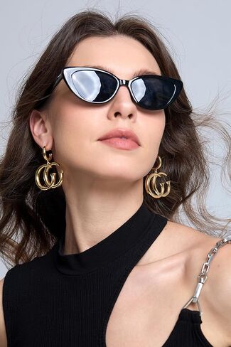 Luxurious 24K Gold Letter G Earrings For womens - Premium Gift for Style Seekers in Saudi Arabia
