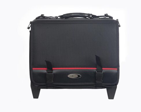 حقيبة تخزين لاب توب MCY MXLTN-RB5 تصل إلى 5 أجهزة كمبيوتر محمولة - أسود، 16x16x1.75 بوصة in Kuwait