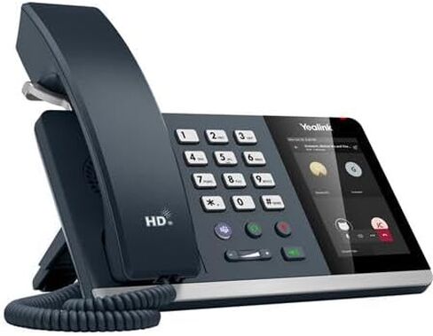 Yealink MP54-TEAMS-E2 - PoE - Android 13-4 inch (480 x 800) capacitive Touch Screen - Power Adapter NOT Included (Renewed) in Saudi Arabia
