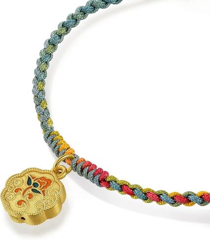 CHOW SANG SANG Cultural Blessings 999 Gold Pomegranate Flower Blessing Bracelet for Women 92610B | 8.6 Inches, (22 CM) in Saudi Arabia