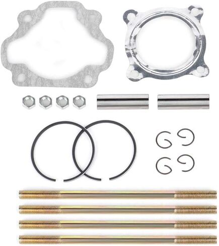 SCITOO 47mm 79cc Cylinder Piston Gasket Top End Rebuild Kit fit for Yamaha for PW80 1983-2006 1W7-11181-00-00 4AW-11351-00-00 3E5-11631-00-97 14N-11603-00-00 93450-13022-00 527-11633-00-00 in Saudi Arabia
