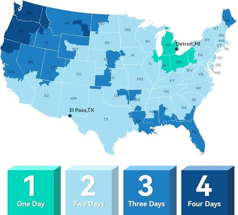 عمود دفع خلفي جديد من الألومنيوم لـ 2013-2018 Ram 3500 (كابينة الطاقم، صندوق 8 بوصات) - 5146675AC، 05146675AB، 976-665 in Kuwait