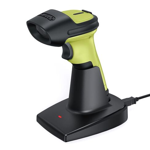 Inateck Bluetooth Barcode Scanner with Charging Base, 2D Wireless, Bundle Product, BCST-60 Green and BS04001 in Saudi Arabia