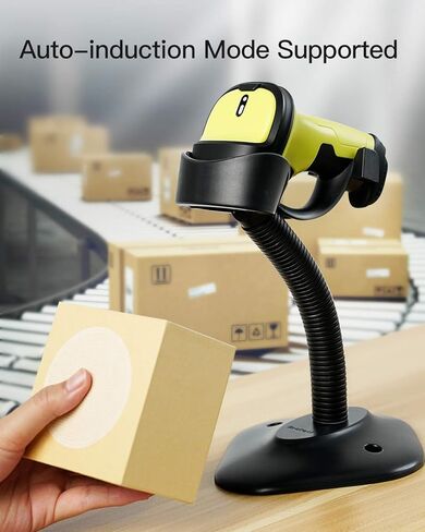 Inateck Bluetooth Barcode Scanner with Charging Base, 2D Wireless, Bundle Product, BCST-60 Green and BS04001 in Saudi Arabia